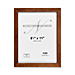 Nudell Plastics 15815 Solid Oak Frames, 8-1/2'' x 11'', Walnut Frame, NUD15815, NUD 15815
