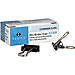 Sparco 02300 Mini Binder Clip, 9/16''Wide, 1/4'' Capacity, 12/BX, Black, SPR02300, SPR 02300