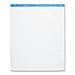 Sparco 52034 Standard Easel Pad, Plain, 20'' x 34'', 40 Sheets, 4/CT, White, SPR52034, SPR 52034