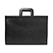Sparco 01740 Portfolio With Handles, 17-1/2'' x 11-1/2'', Vinyl, Black, SPR01740, SPR 01740