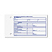 Rediform 4L416 Statement of Earnings and Deductions, 2 Parts, 3-5/8'' x 6-3/8'', RED4L416, RED 4L416