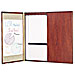 Quartet 852 Conference Room Cabinet, 4'' x 4', Walnut, QRT852, QRT 852