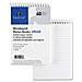 Sparco 69350 Wirebound Memo Book, End Spiral, 50 Sheets, 3'' x 5'', White, SPR69350, SPR 69350