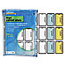 Tabbies 58090 Legal Exhibit Labels, ''Exhibit'', 1-5/8'' x 1'', 252/PK, Yellow, TAB58090, TAB 58090