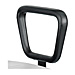 Safco 5143 Closed Loop Arm Rests, 2/PR, Black, SAF5143, SAF 5143