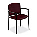 HON 4071NT10T Stacking Chair w/Arms, 27-1/4'' x 22-1/2'' x 33'', 2/CT, Black, HON4071NT10T, HON 4071NT10T