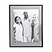 Sparco 02329 Floating Frame, Glass Face, Vert/Horz, 11'' x 14'', Black Frame, SPR02329, SPR 02329
