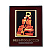 Advantus 78075 Keys to Success Poster, 24'' x 30'', Black Frame, AVT78075, AVT 78075