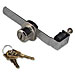 HON 9310 Core Lock Kit, Removable, For Overfiles, Chrome, HON9310, HON 9310