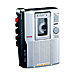 Sony TCM200DV Standard Cassette Recorder, 3-1/2'' x 1-1/2'' x 4-1/2'', Black, SONTCM200DV, SON TCM200DV