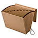Esselte K17AOX Full Flap Expanding File, A-Z, 21 Pockets, Letter, 12'' x 10'', Kraft, ESSK17AOX, ESS K17AOX