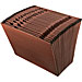 Esselte R-17D-OX Expanding File, Open Top, 1-31, Letter, 12'' x 10'', Redrope, ESSR17DOX, ESS R-17D-OX