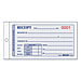 Rediform 8L821 Rent Receipt Book, Carbonless, 2 Parts, 2-3/4'' x 5'', RED8L821, RED 8L821
