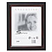 Nudell Plastics 17402 Executive Frames, w/ Plastic Face, 8-1/2'' x 11'', Black/Mahogany, NUD17402, NUD 17402