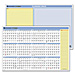 At-A-Glance QuickNotes Yrly Erasable Wall Calendar