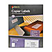 Maco Tag Label M-5353 Copier Labels, 100 Sheets Per Box, 8-1/2'' x 11'', White, MACM5353, MAC M-5353