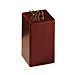 Rolodex 23370 Wood Paper Clip Holder, Features Magnetic Top, Mahogany, ROL23370, ROL 23370