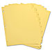 Sparco Clear Plastic Numbered Tab Indexes