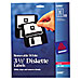 Avery 6490 Removable Labels, Laser/Inkjet, 3-1/2'', 375/PK, White, AVE6490, AVE 6490