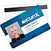 Baumgartens 80300 PVC ID Card, CR80 Size, 30 mil Thick, 2-1/8'' x 3-3/8'', 100/PK, WE, BAU80300, BAU 80300