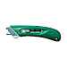 Pacific Handy Cutter S4R Safety Cutter, Right-Handed, Lever Release F/Blades, Green, PHCS4R, PHC S4R
