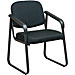Office Star V441074 Deluxe Sled Base Chair, With Arms, 23'' x 24'' x 32'', Cabernet, OSPV441074, OSP V441074