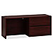 HON 92745RNN Right Single Pedestal Credenza, 72''Wx24''Dx29-1/2''H, Mahogany, HON92745RNN, HON 92745RNN
