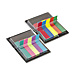 3M 688AST1 Post-it Flags, Solid Flags, 3/8'' x 1-3/4'', 375/PK, Assorted, MMM688AST1, MMM 688AST1