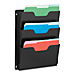 Buddy 521032 Triple Wall Pocket, 14-1/2'' x 1''-2-1/2'' x 17-1/2'', Platinum, BDY521032, BDY 521032