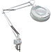 Ledu L745BK Magnifier Lamp, 41-1/2'' H, 22W Fluorescent Tube, Black, LEDL745BK, LED L745BK