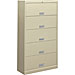 HON 626CLL 6-Shelf Legal File, 36'' x 16-3/4'' x 75-7/8'', Putty, HON626CLL, HON 626CLL