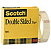 3M 6661X1296 Double-sided Tape, With Liner, 3''Core, 1'' x 36Yards, Clear, MMM6661X1296, MMM 6661X1296