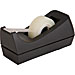 Sparco Standard Desktop Tape Dispenser, Tape Dispenser, Desktop, Holds 1/2"-3/4"x36 Yds, 1" Core, BL