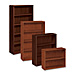 HON 10752N Two-Shelf Bookcase, 36'' x 13-1/8'' x 29-5/8'', Mahogany, HON10752N, HON 10752N