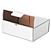 Quality Park 74101 Shipping Box, 11-1/4'' x 8-3/4'' x 4'', White, QUA74101, QUA 74101