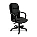 HON 3301BE11T Executive High-Back Chair, 26'' x 28'' x 48-3/4'', Raven/BK Frame, HON3301BE11T, HON 3301BE11T