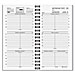 AT A GLANCE 7090410 Weekly Appt. Refill, For 70-008, 12 Mths Jan-Dec, 3-1/4'' x 6-1/4'', AAG7090410, AAG 7090410