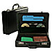 Bond Street 456022BLK Attache Case, Expandable, Dual Lock, 18'' x 4-5'' x 13-1/2'', Black, BND456022BLK, BND 456022BLK