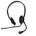 Compucessory 55222 Headset, Multimedia Stereo, w/Boom Microphone, 6'Cord, Black, CCS55222, CCS 55222