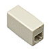 Softalk 04328 Modular Phone Cord Coupler, Ivory, SOF04328, SOF 04328