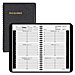 AT A GLANCE 70-101-05 Weekly Appointment Book, 14 Month, 8'' x 4-7/8'', Black, AAG7010105, AAG 70-101-05