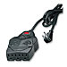Fellowes 99091 Surge Protector, 8 Outlets, 6' Power Cord, Charcoal Black, FEL99091, FEL 99091