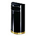 United Receptacle Half-Rnd Indoor Waste Receptacle