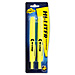 Avery 59428 Retractable Highlighter, Pen Style, Chisel Tip, 2/PK, Yellow, AVE59428, AVE 59428