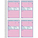 Adams SC1184D Message Book, Spiral Bound, 2-Part Carbonless, White/Canary, ABFSC1184D, ABF SC1184D