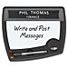 [ Tack Write Nameplate, Dry-Erase, 268 Chrctrs, 10.50 x.75