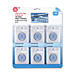 Carl 15053 Designer Blades, For RT-200/218, 6/ST, Silver, CUI15053, CUI 15053