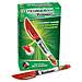 Dixon 97201 Permanent Marker, Odor Free, Vented Cap, Alcohol Base, Red, DIX97201, DIX 97201
