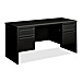 HON 38852PP Credenza w/Kneespace, 60'' x 24'' x 29, Black, HON38852PP, HON 38852PP