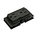 HON H871501S Duplex Receptacles, Circuit 1, Charcoal, HONH871501S, HON H871501S